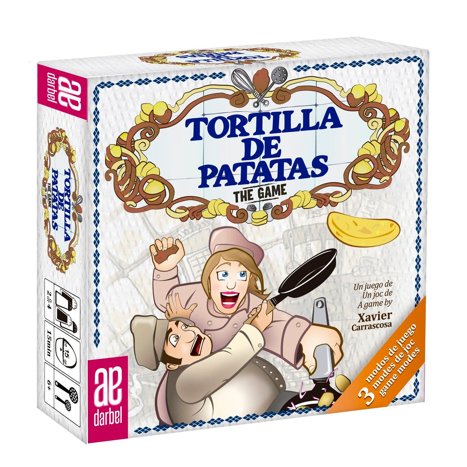 Portada juego de mesa Tortilla de Patatas: The Game