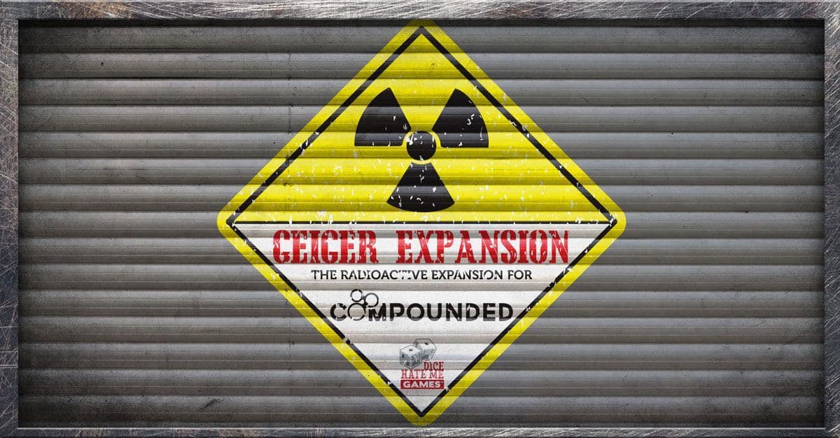 Portada juego de mesa Compounded: Geiger Expansion