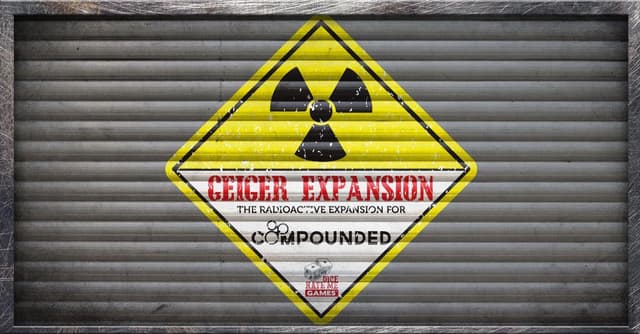 Portada juego de mesa Compounded: Geiger Expansion