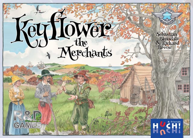 Portada juego de mesa Keyflower: The Merchants