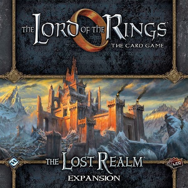 Portada juego de mesa El Señor de los Anillos: El Juego de Cartas – El Reino Perdido