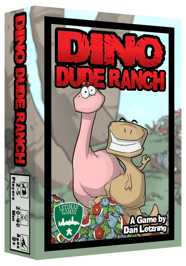 Portada juego de mesa Dino Dude Ranch