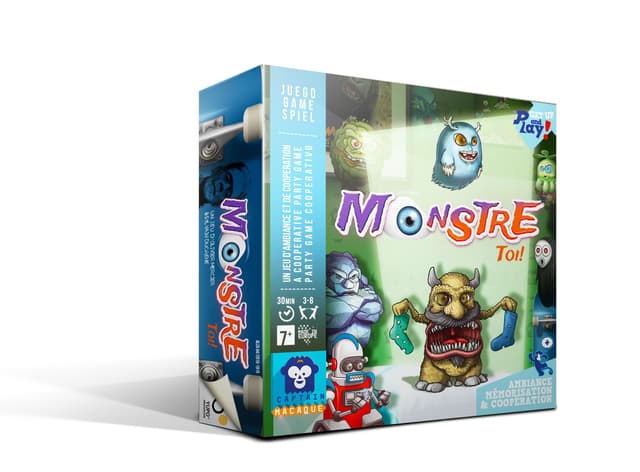 Portada juego de mesa Monstre toi!