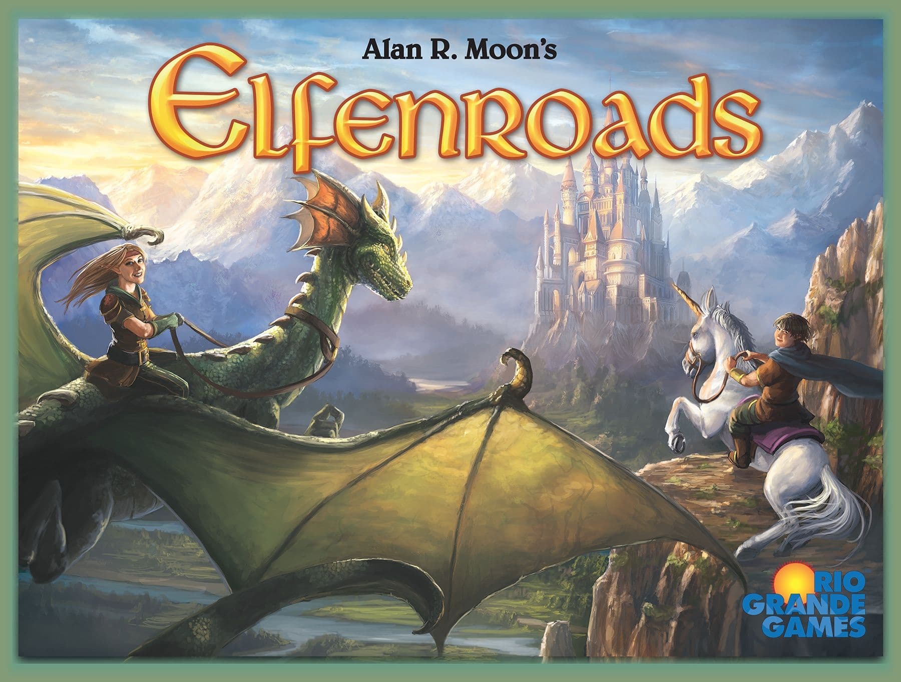 Portada juego de mesa Elfenland deluxe