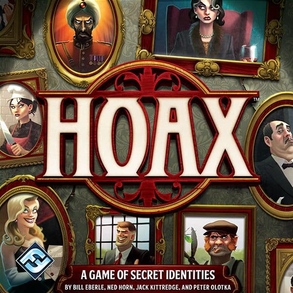 Portada juego de mesa Los Impostores