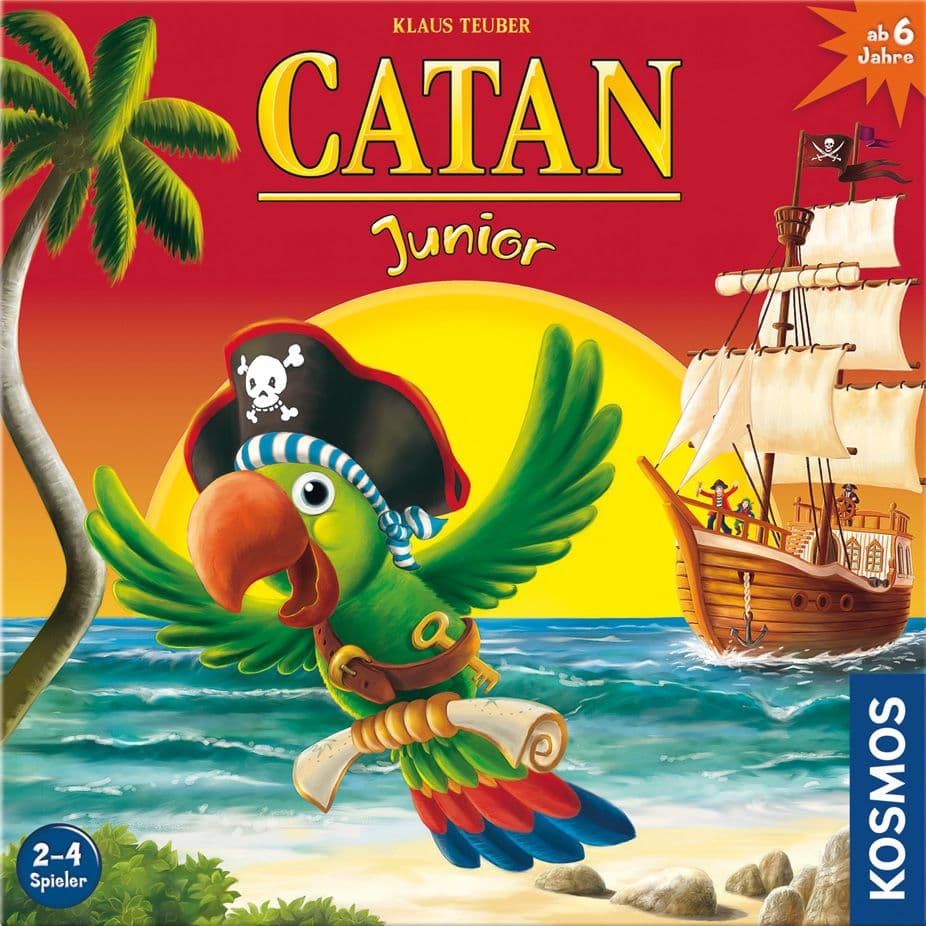 Portada juego de mesa Catan Junior