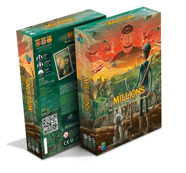 Portada juego de mesa Millions: The Last Soldier