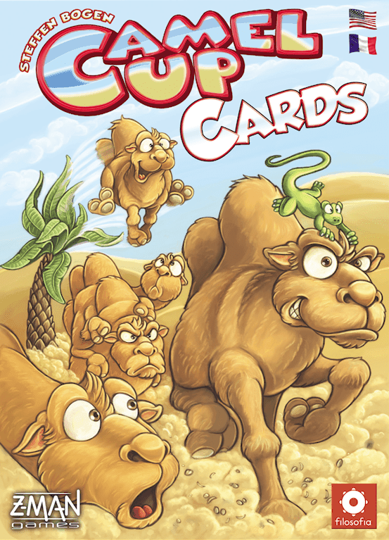 Portada juego de mesa Camel Up Cartas