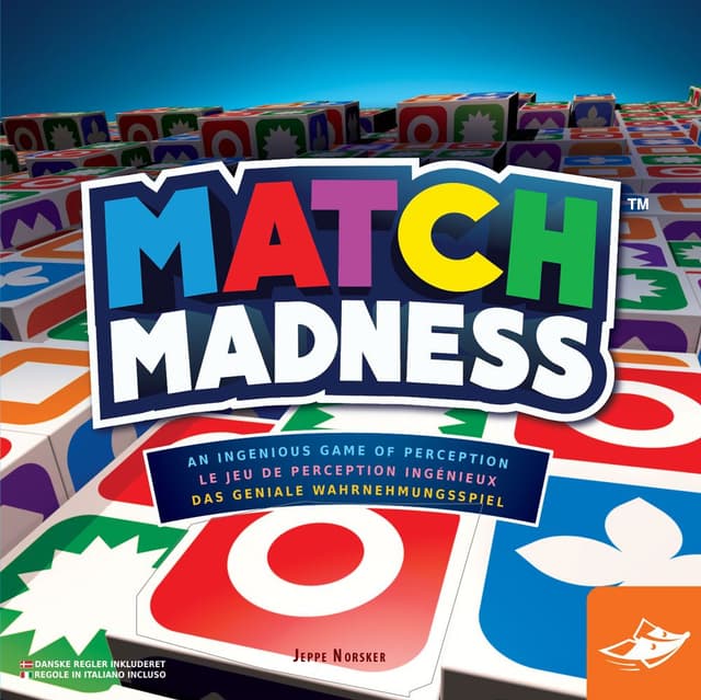 Portada juego de mesa Match Madness