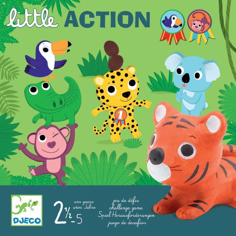 Portada juego de mesa Little Action