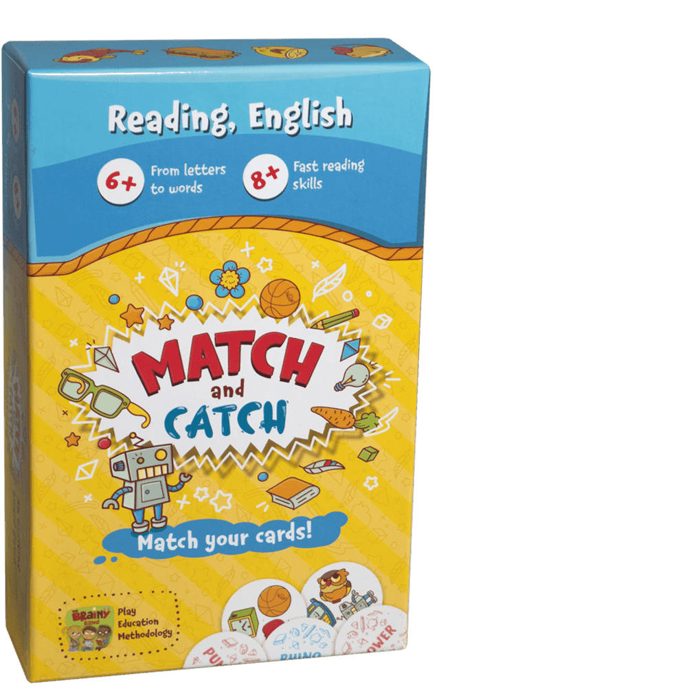 Portada juego de mesa Match and Catch