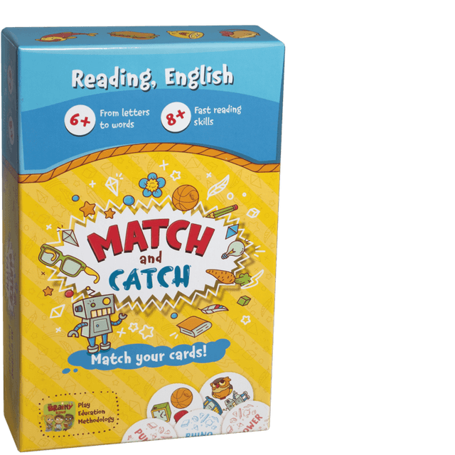 Portada juego de mesa Match and Catch