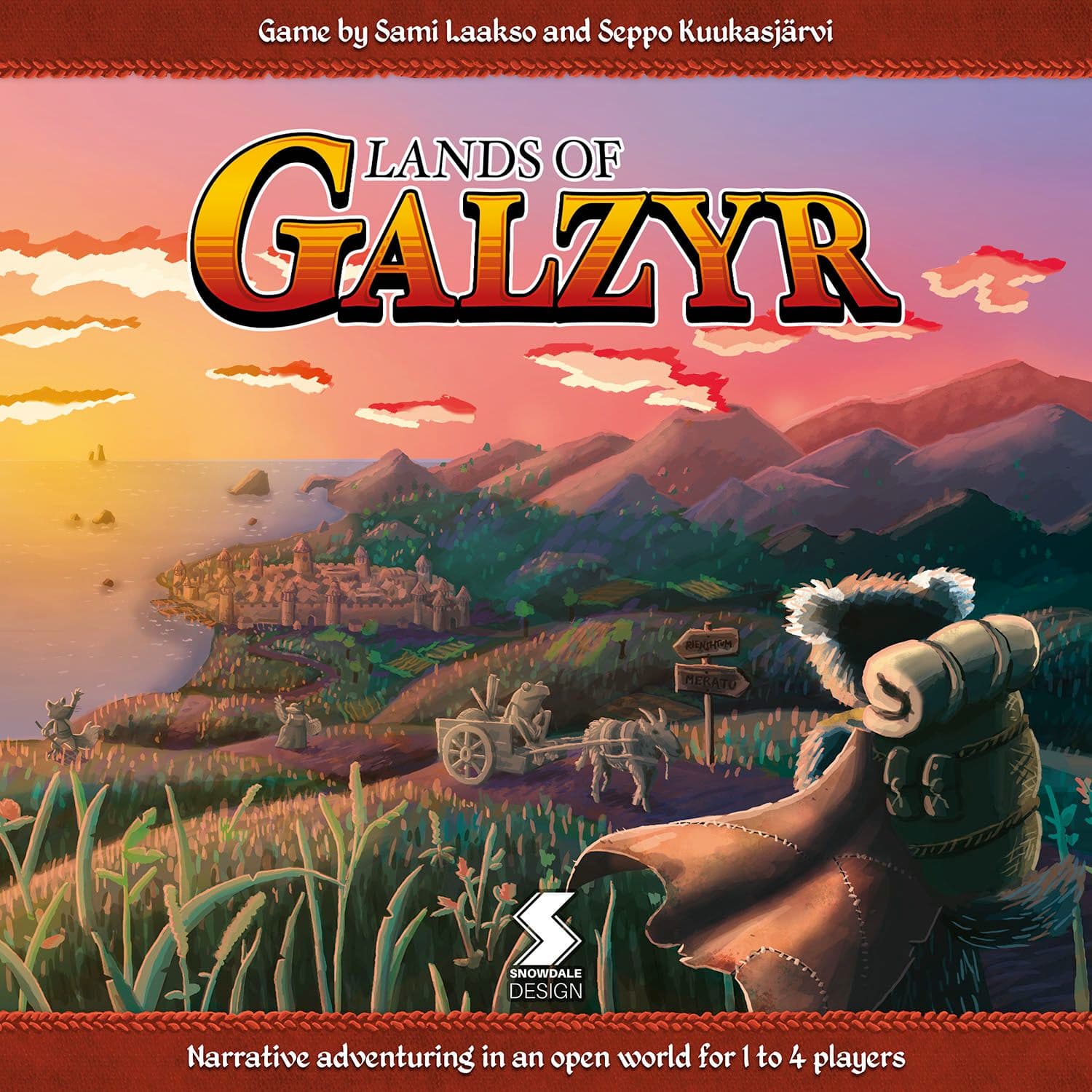 Portada juego de mesa Lands of Galzyr