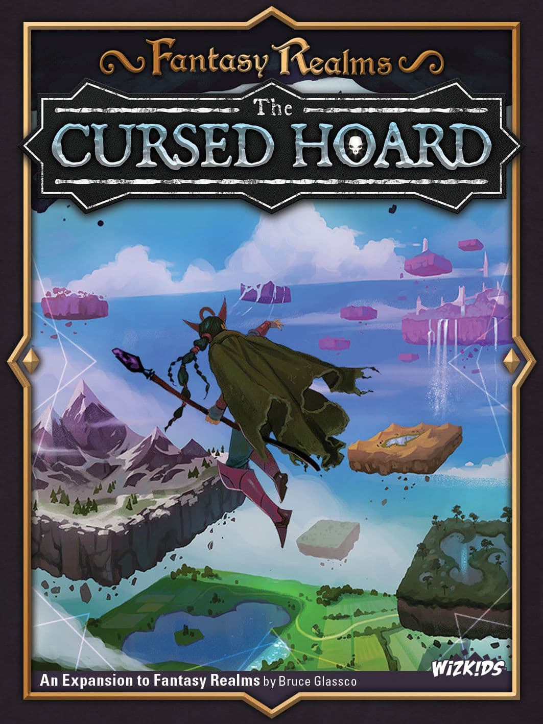 Portada juego de mesa Fantasy Realms: El Tesoro Maldito