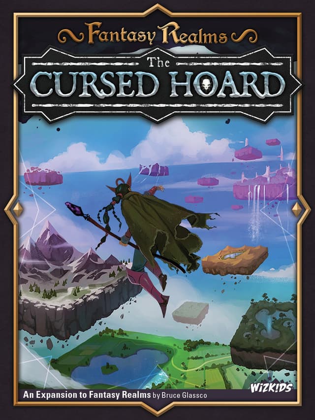 Portada juego de mesa Fantasy Realms: El Tesoro Maldito