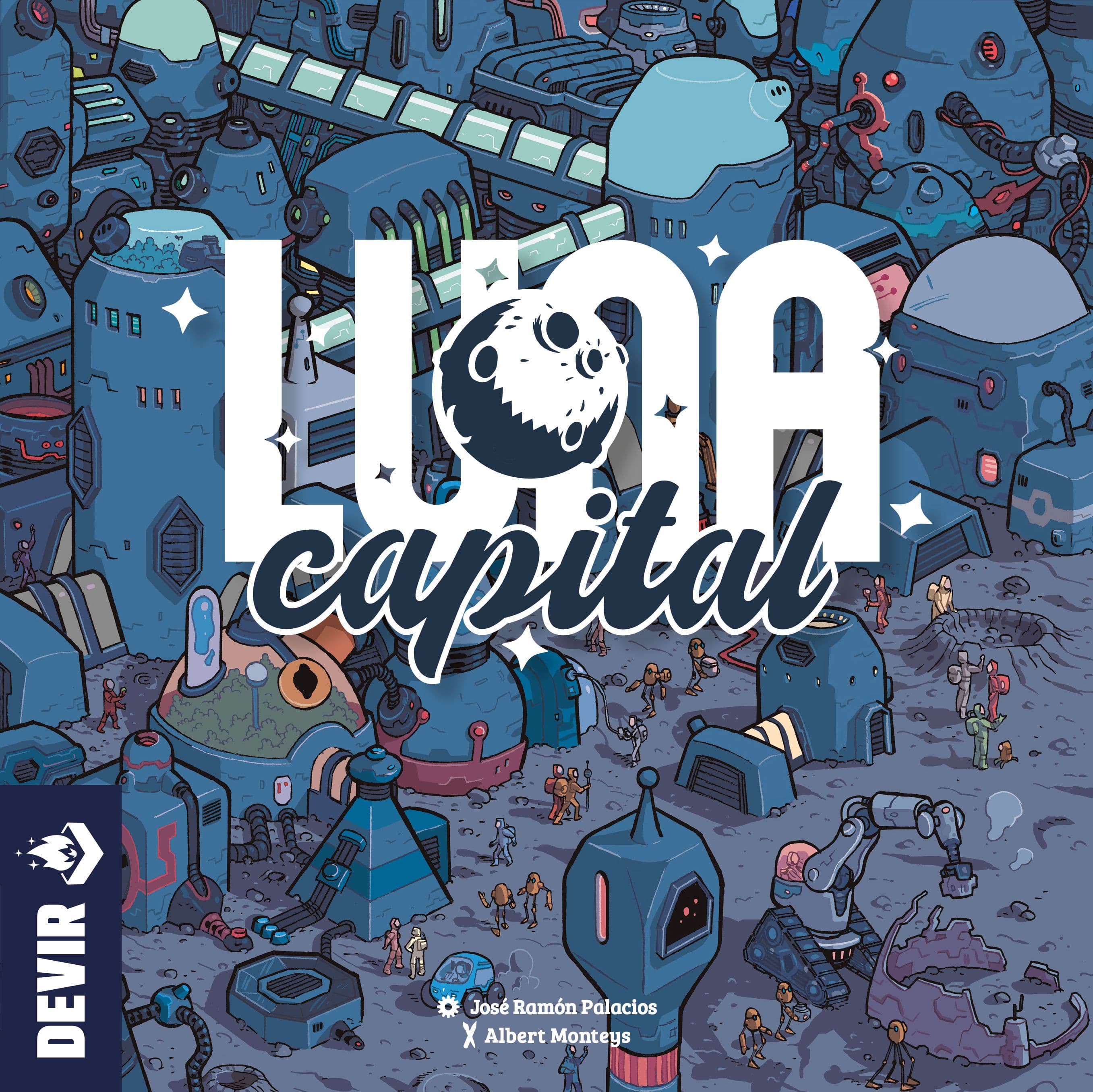 Portada juego de mesa LUNA Capital