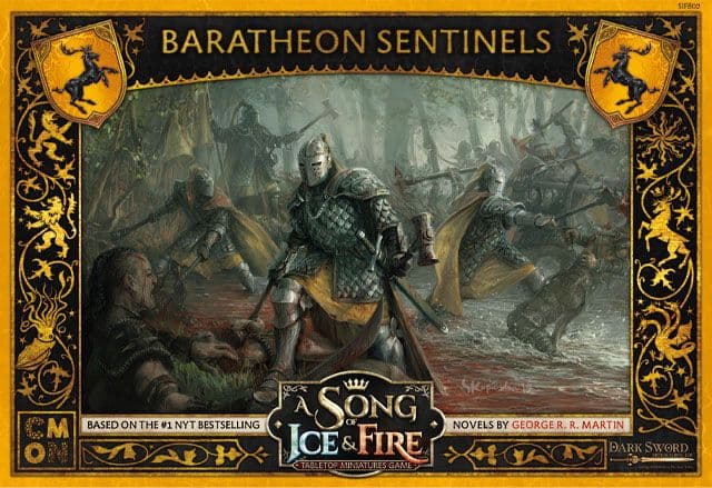 Portada juego de mesa A Song of Ice & Fire: Tabletop Miniatures Game – Baratheon Sentinels
