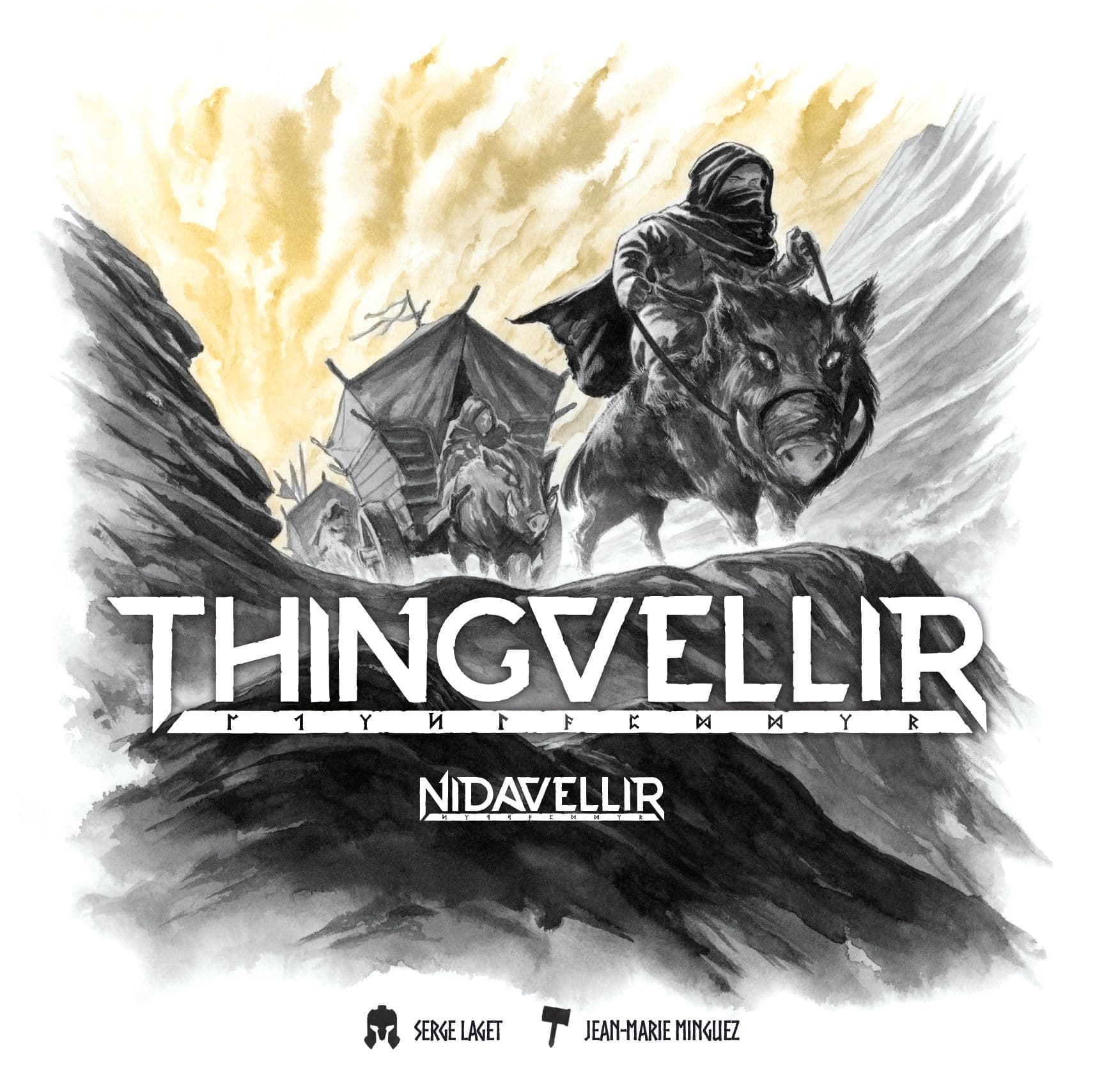 Portada juego de mesa Nidavellir: Thingvellir