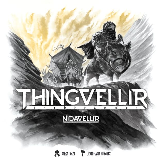 Portada juego de mesa Nidavellir: Thingvellir