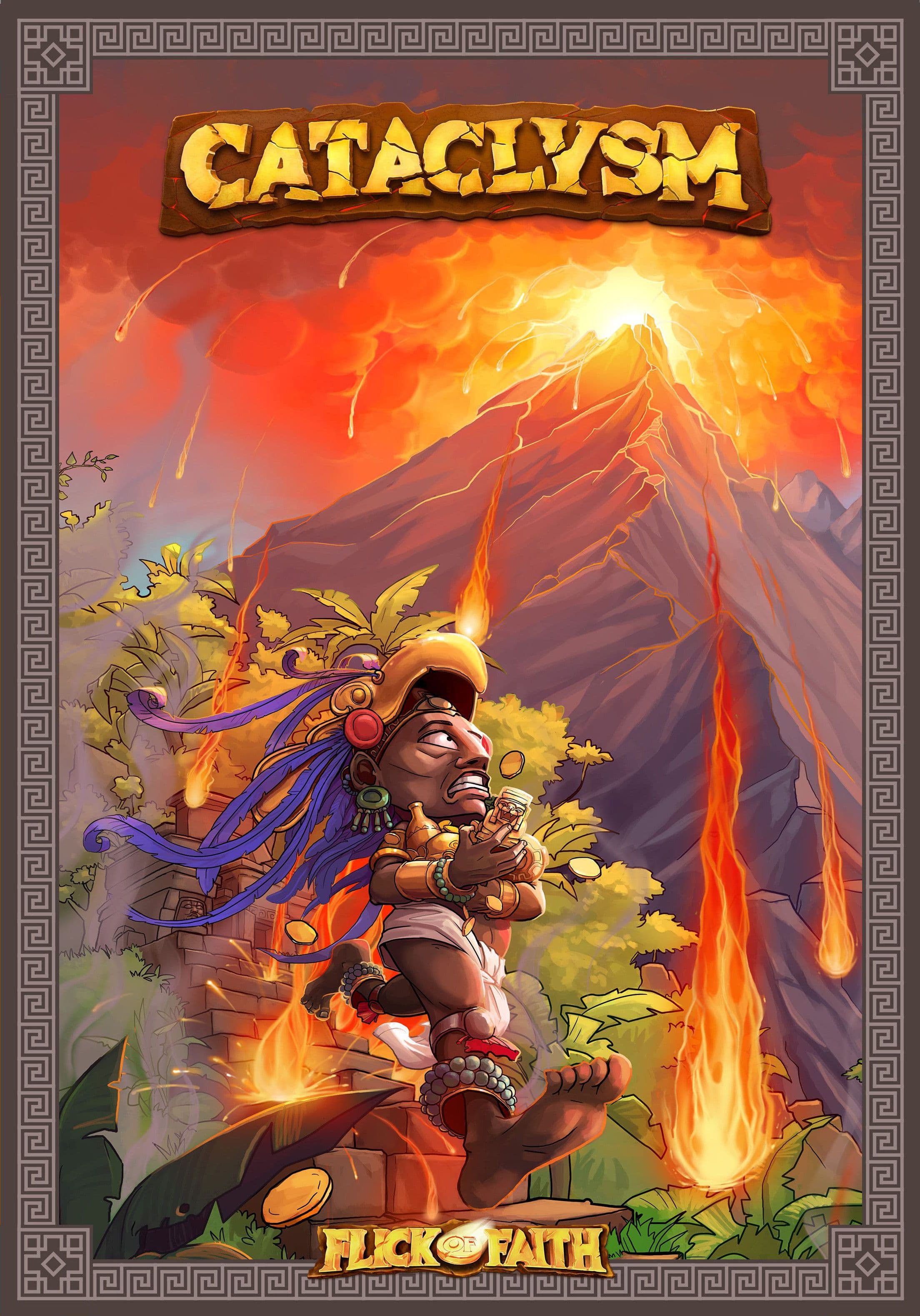 Portada juego de mesa Golpe de Fe: Cataclismo