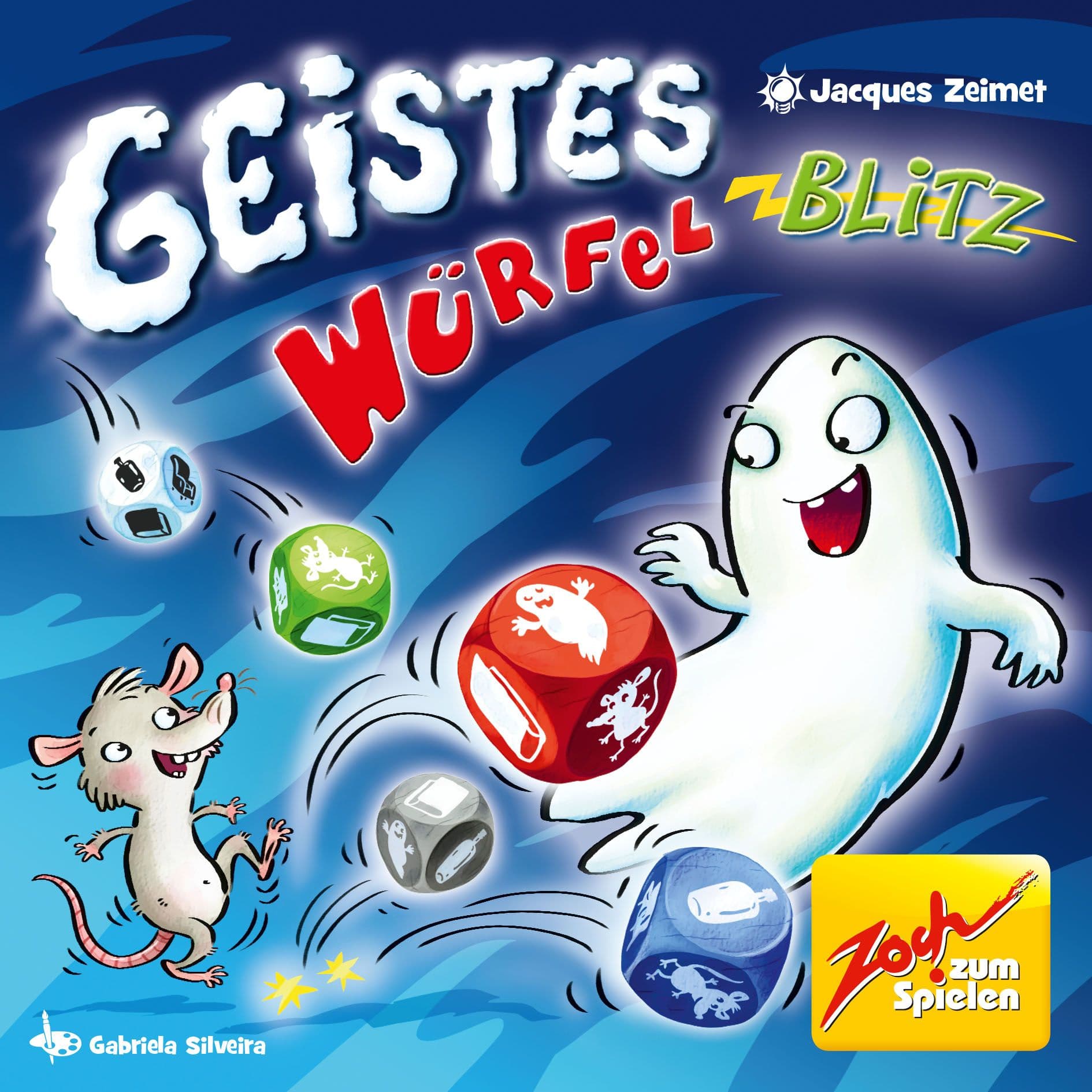 Portada juego de mesa Fantasma Blitz Dados