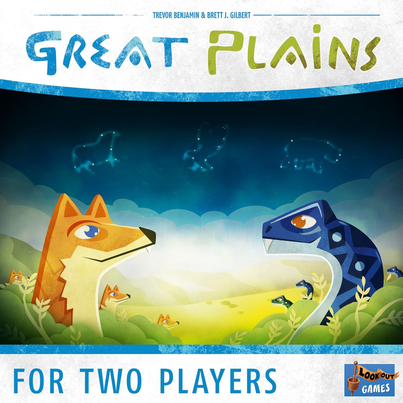 Portada juego de mesa Grandes Llanuras