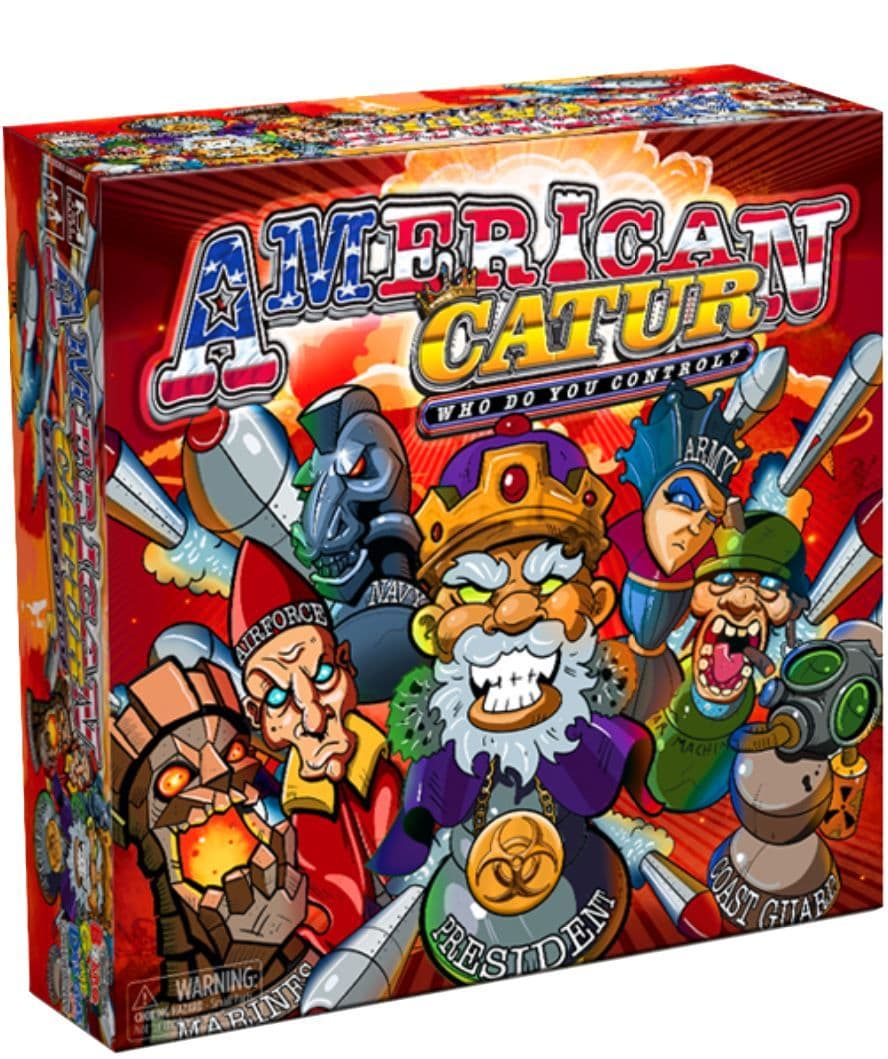 Portada juego de mesa American Catur