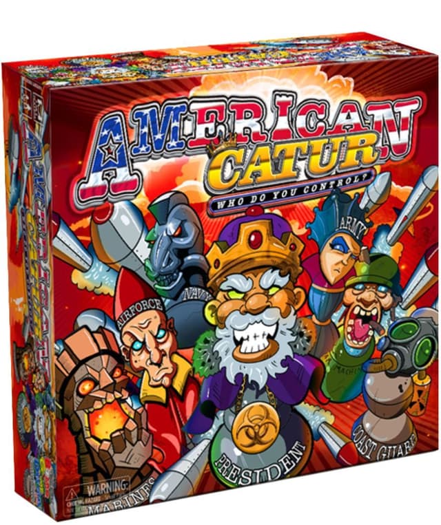 Portada juego de mesa American Catur