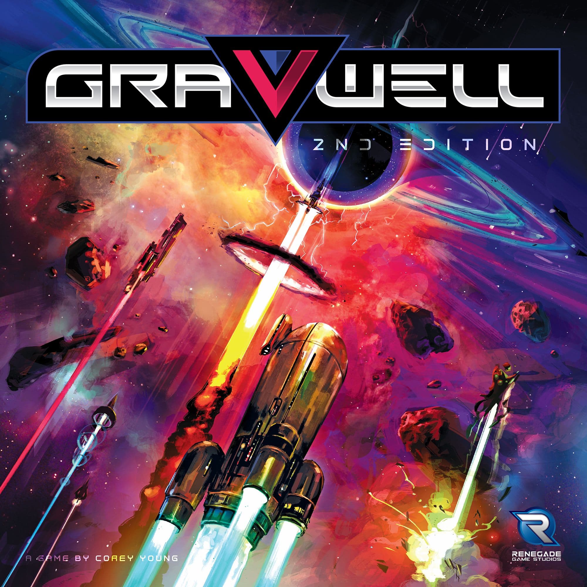 Portada juego de mesa Gravwell: 2nd Edition