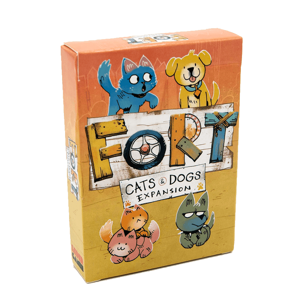 Portada juego de mesa Fort: Cats & Dogs Expansion