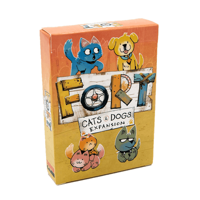 Portada juego de mesa Fort: Cats & Dogs Expansion