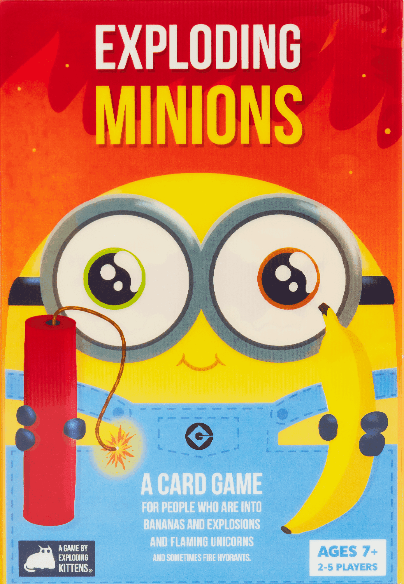 Portada juego de mesa Exploding Minions