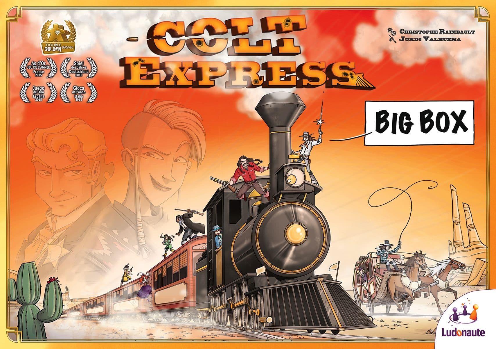 Portada juego de mesa Colt Express: BIG BOX