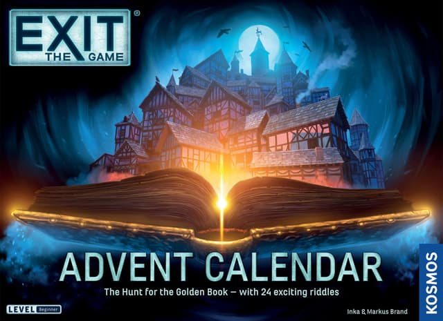 Portada juego de mesa Exit: The Game – Advent Calendar: The Hunt for the Golden Book
