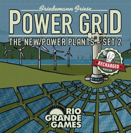 Portada juego de mesa Alta Tensión: Las Nuevas Central Eléctrica II