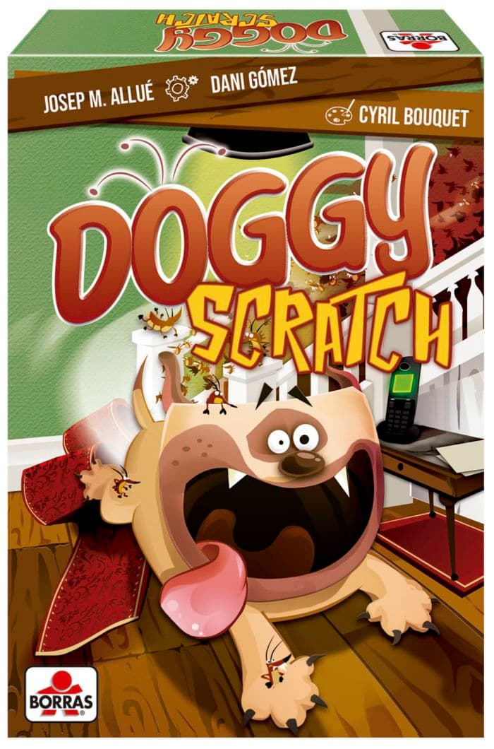 Portada juego de mesa Doggy Scratch
