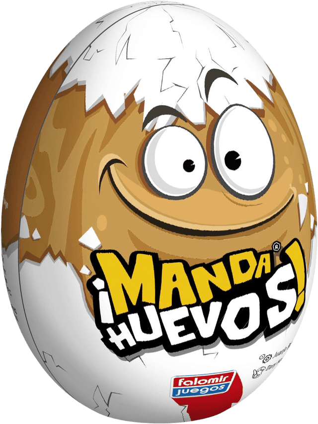 Portada juego de mesa Manda Huevos!