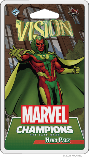 Portada juego de mesa Marvel Champions: El Juego de Cartas – The Vision Pack de Héroe