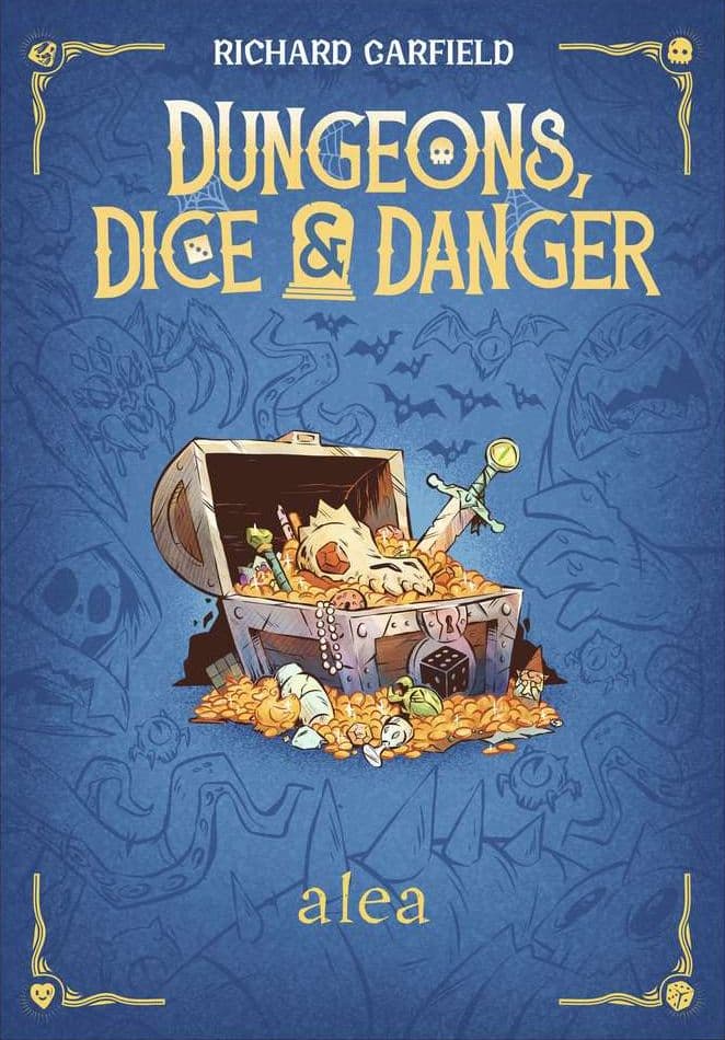 Portada juego de mesa Dungeons, Dice & Danger