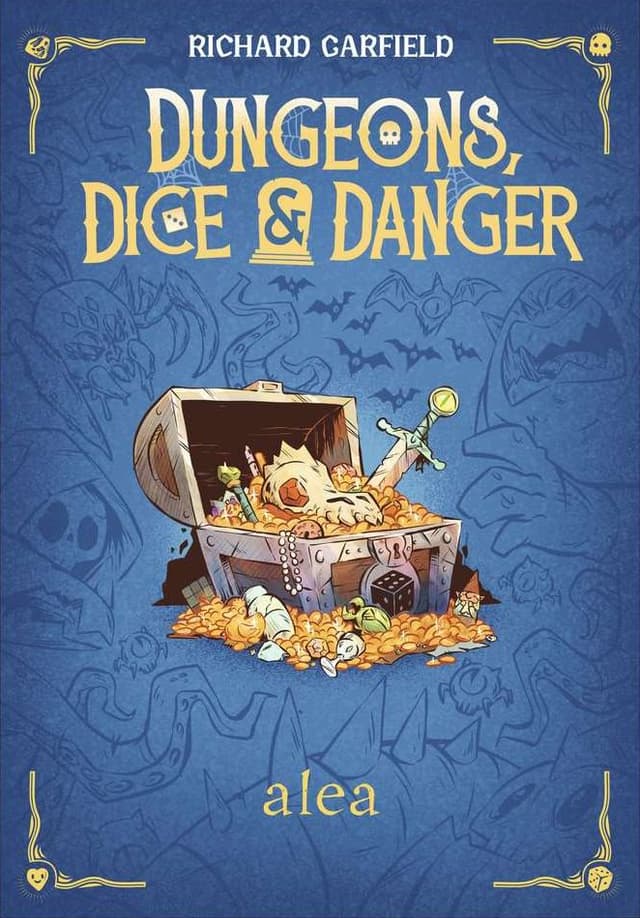Portada juego de mesa Dungeons, Dice & Danger