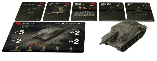 Portada juego de mesa World of Tanks Miniatures Game: Soviet – ISU-152