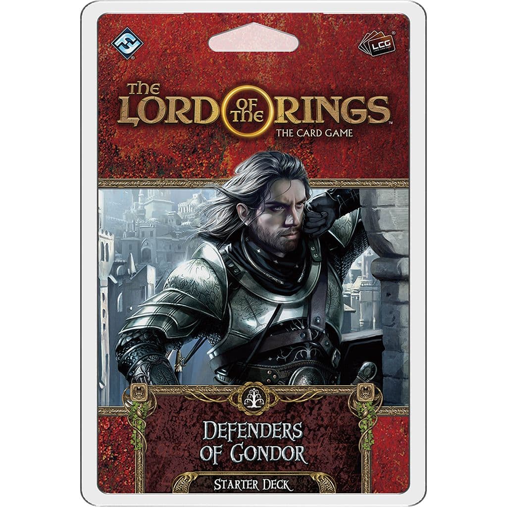 Portada juego de mesa El Señor de los Anillos: El juego de cartas – Edición revisada: Defensores de Gondor