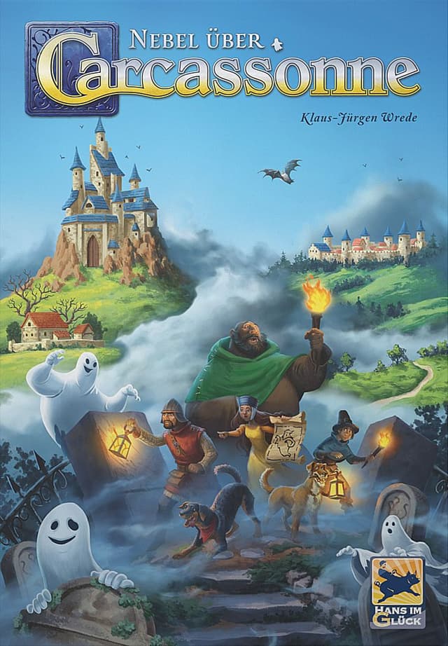 Portada juego de mesa Niebla en Carcassonne