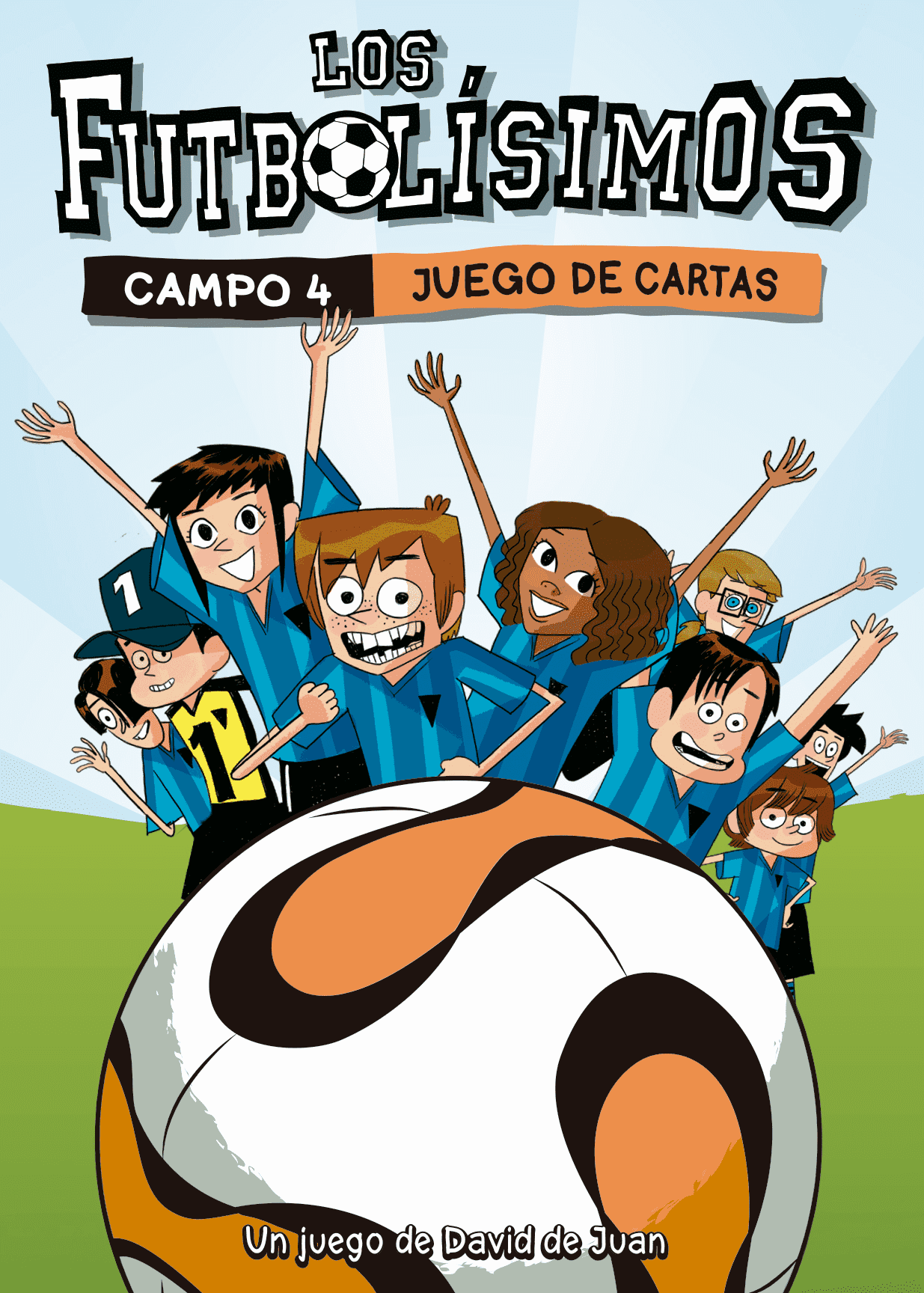Portada juego de mesa Los Futbolísimos: Campo 4