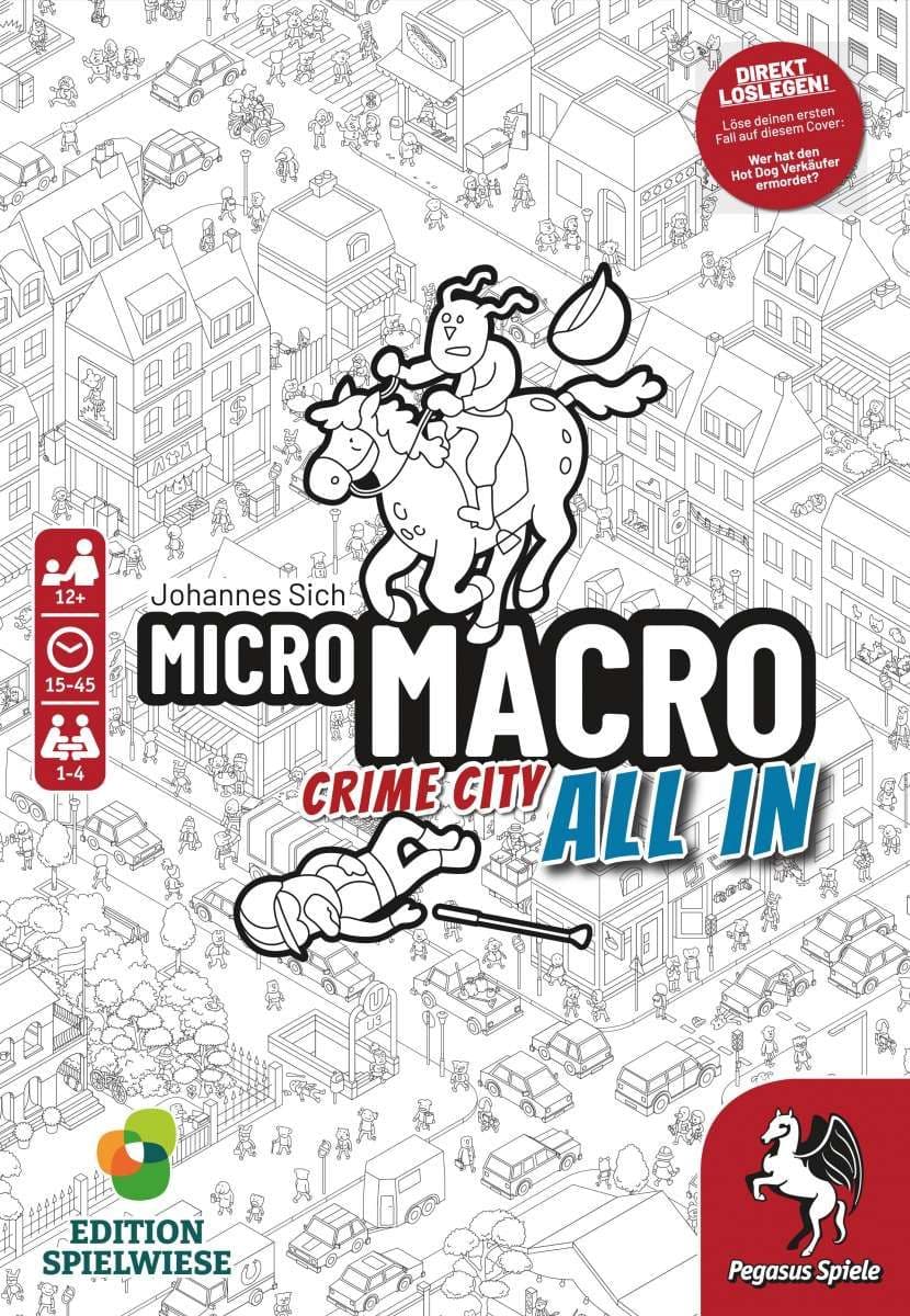 Portada juego de mesa MicroMacro: Crime City – All In