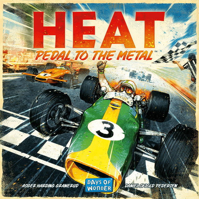 Portada juego de mesa Heat