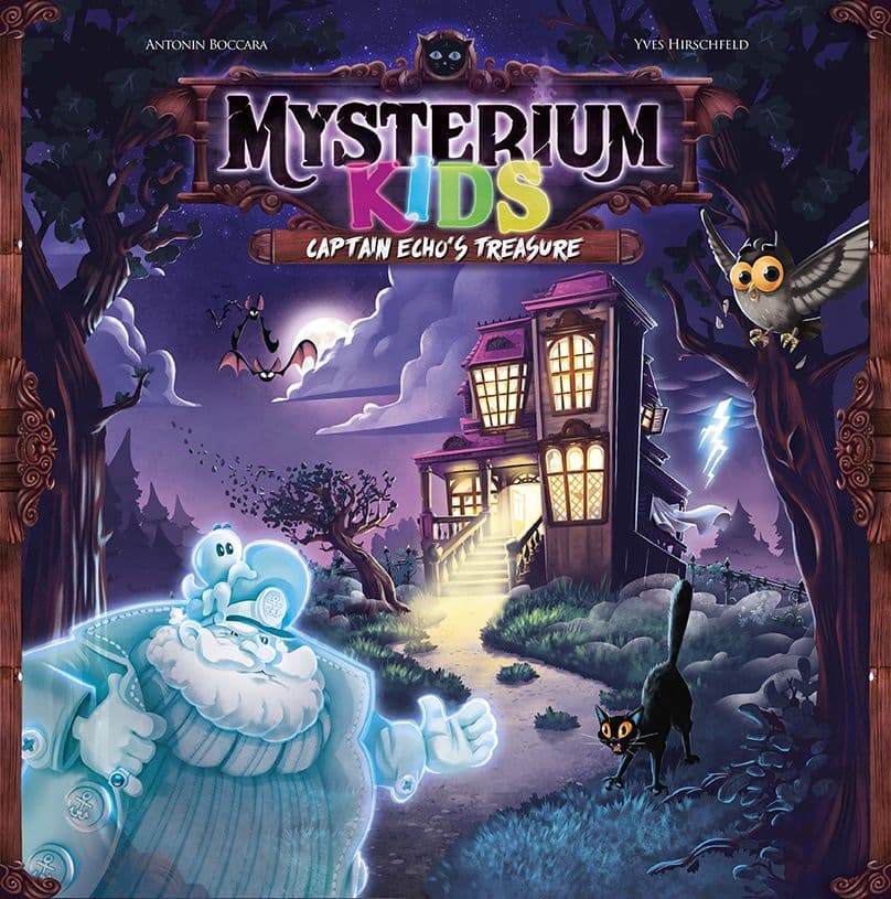 Portada juego de mesa Mysterium Kids: Captain Echo's Treasure