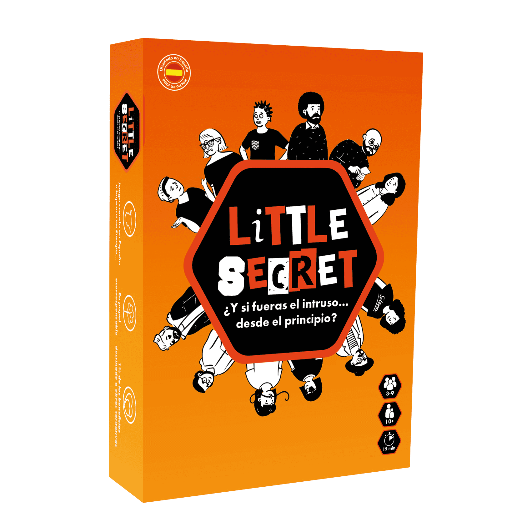 Portada juego de mesa Little Secret
