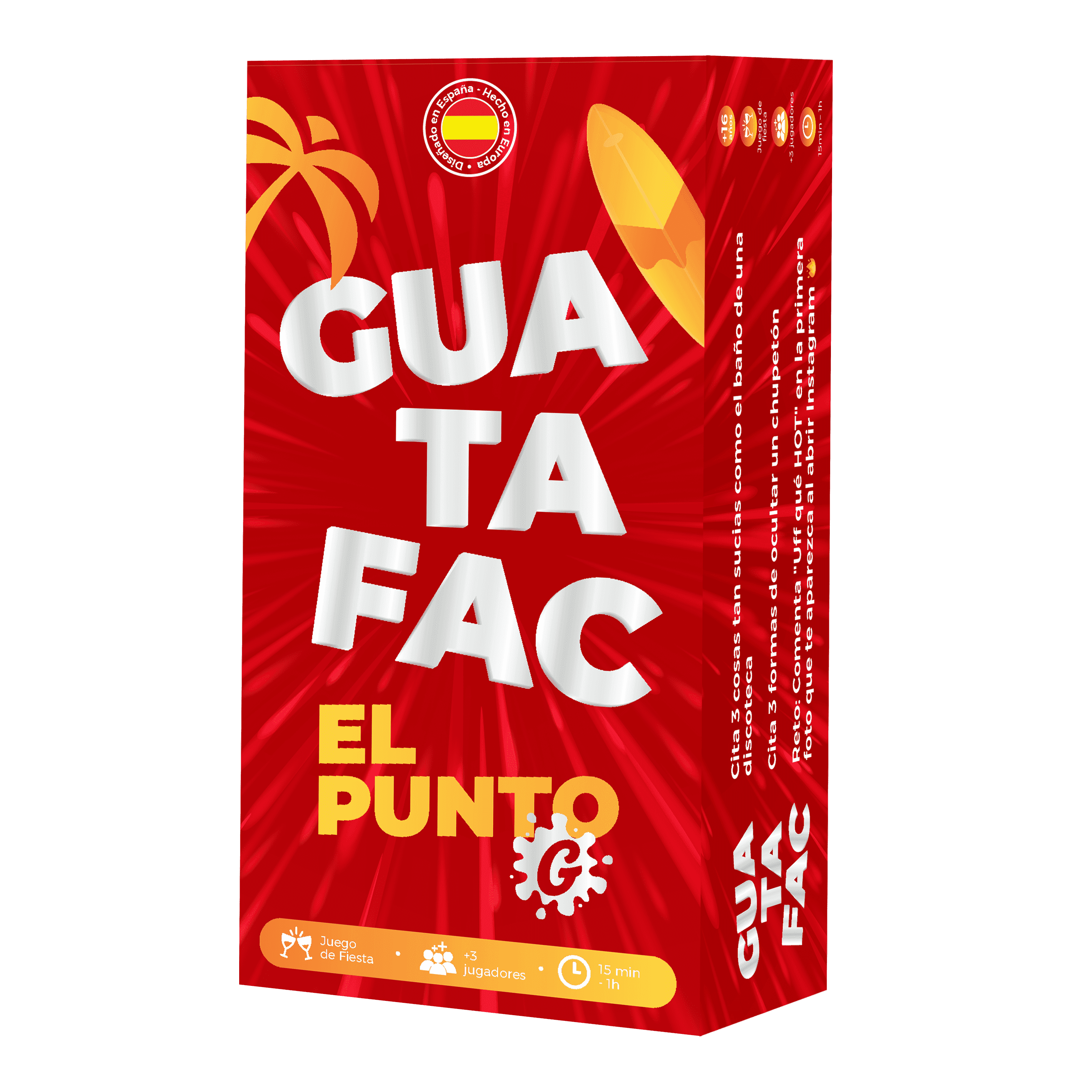 Portada juego de mesa Guatafac: El punto G