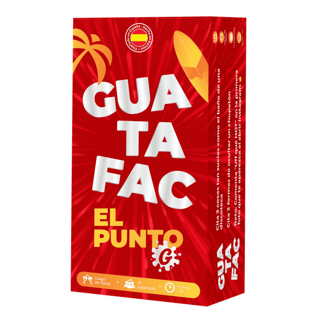 Portada juego de mesa Guatafac: El punto G